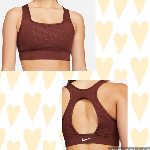 Nike Other - Nike Women Medium Support 1-Piece Pad Printed sport Bra